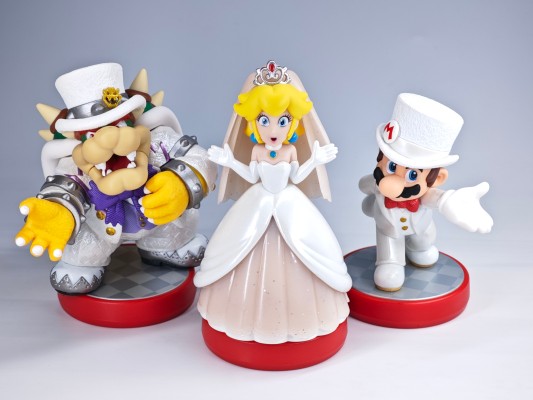 amiibo 超级马里奥系列 超级马里奥 奥德赛 马里奥 婚礼风格
