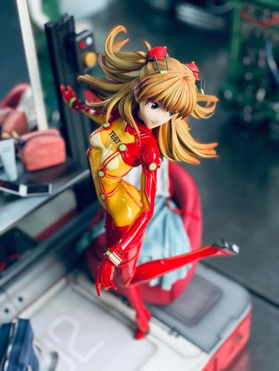 新世纪福音战士 正版收藏级雕像 式波·明日香·兰格雷