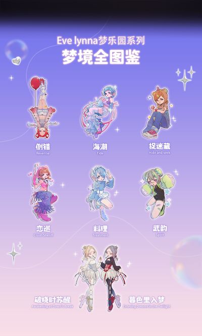 EVE LYNNA 梦乐园系列可动人偶盲盒