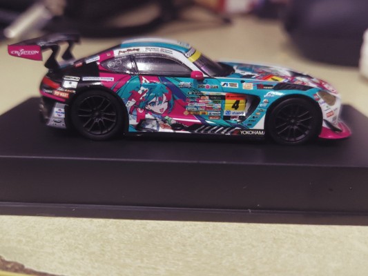 初音未来 GT企划 1/64 GOODSMILE 初音未来 AMG 2025 开幕战