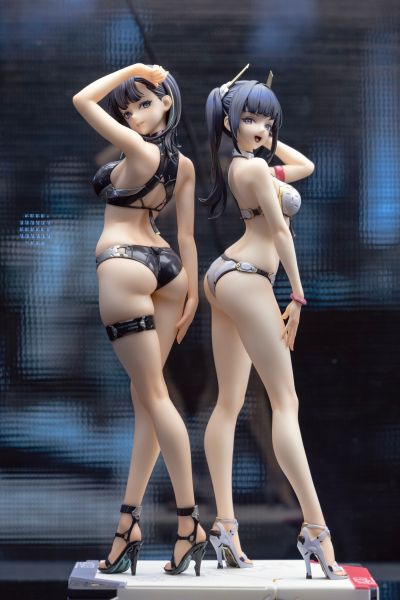 硬式水着女子 绀乃青 1/6正比例手办