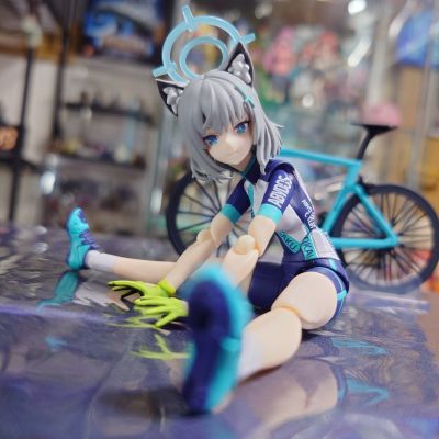 figma#644/644-DX 蔚蓝档案 砂狼白子 骑行