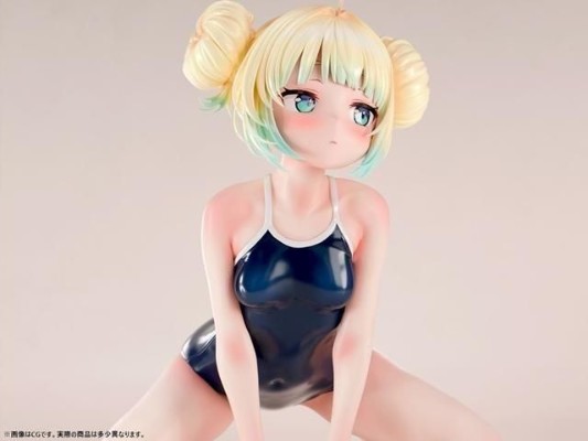 水名瀬翠 学校泳装