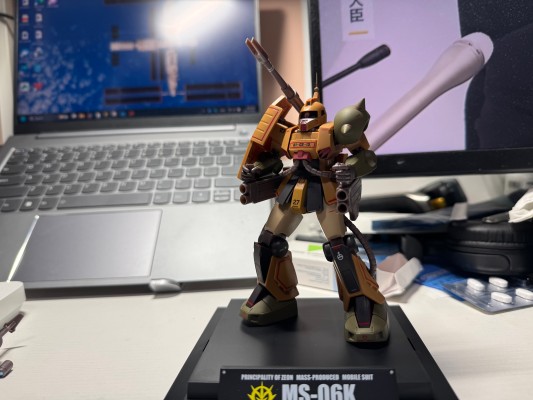 ROBOT魂 ＜机动战士系列＞ MS-06K 扎古加农 剧中版 ～机动战士博物馆～