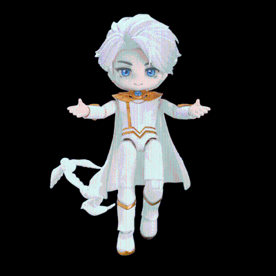 凸变英雄X 信赖序列 Q版可动手办盲盒