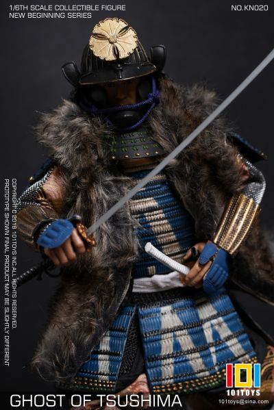 101TOYS 1/6 NO.KN023 新起点系列 GHOST OF TSUSHIMA 武士三人套装