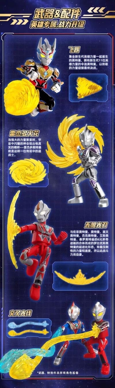 奥特名鉴群星版 第16弹 融合新生