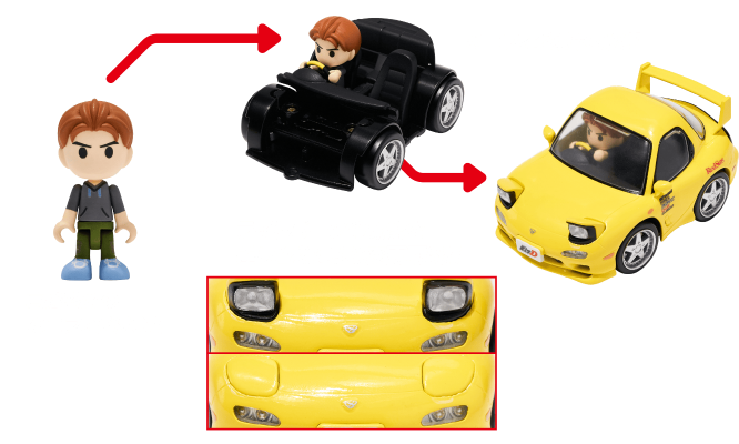 QV-06 头文字D 马自达 RX-7 FD3S