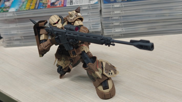 HG 机动战士高达 库库鲁斯·多安的小岛  地表高机动型扎古（艾格巴专用）