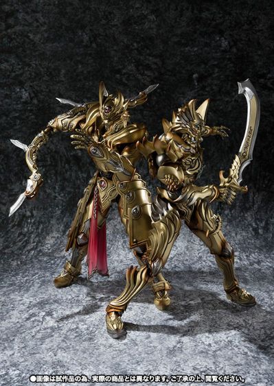 【魔戒可动】炎刃骑士 渐＆天弓骑士 牙射 黄金版套装