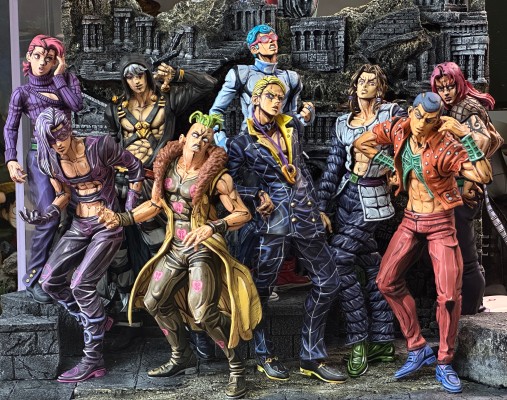 一番赏 JOJO的奇妙冒险 黄金之风 -暗杀小组- B奖 普罗修特 MASTERLISE