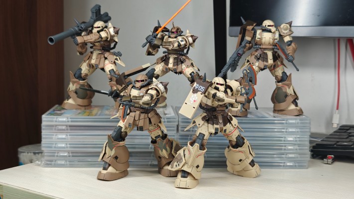 HG 1/144 地表高机动型渣古（达南专用）