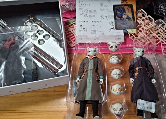 大理寺日志 李饼 猫爷  1/12可动人偶