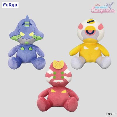 EVA POCKET 毛绒玩偶 初号机/零号机/2号机