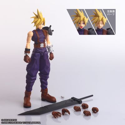 最终幻想7 STRUCTURE ARTS 克劳德·斯特莱夫