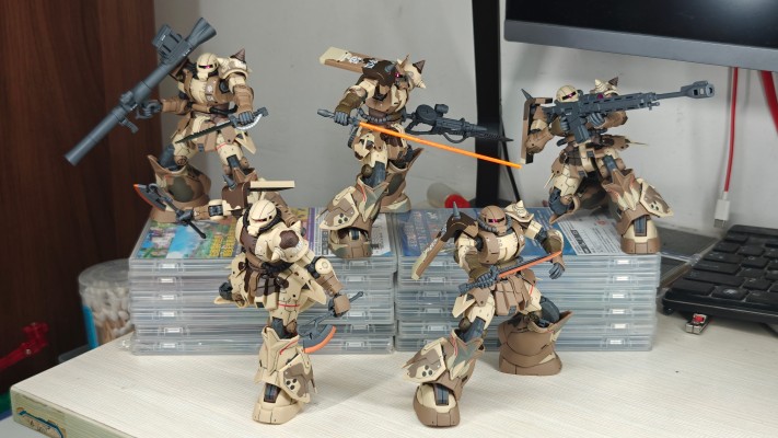 HG 1/144 地表高机动型渣古（达南专用）