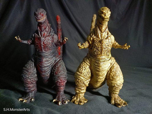 S.H.MonsterArts 新哥斯拉 哥斯拉（2016） 第四形态 哥斯拉官方商城限定配色