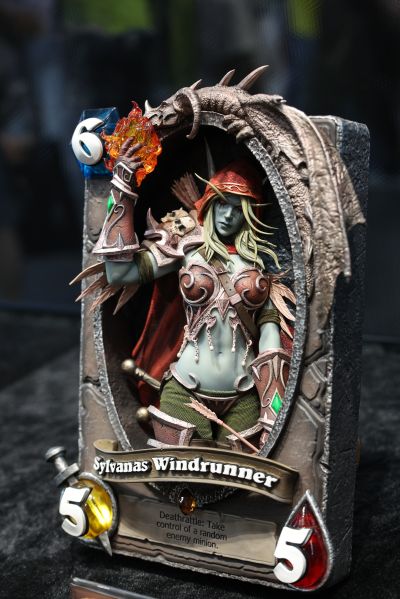 炉石传说 希尔瓦娜斯·风行者 卡牌艺术相框