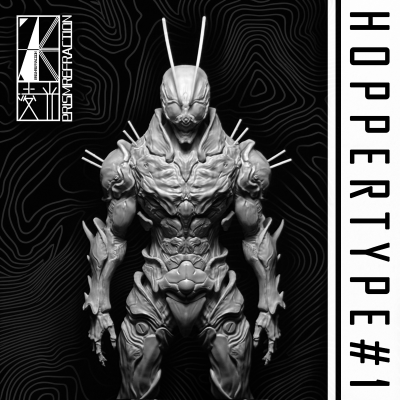 蝗虫型一号 全身像