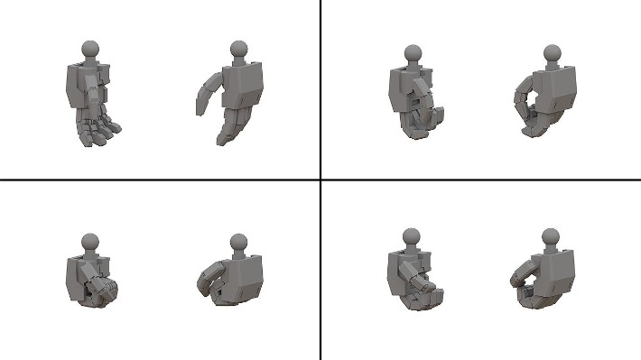 MODEROID T手部套组 角/M from Titanomachia SIDE:CE/MODEROID T手部套组 角/S from Titanomachia SIDE:CE