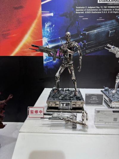 Build Art Masterline 终结者2 T-800 终结者金属骷髅