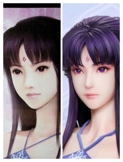 《仙剑奇侠传四》1/4柳梦璃雕像