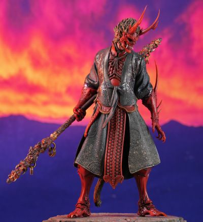 《黑神话：悟空》-天命人·夜叉王厌火套1/6收藏铜像