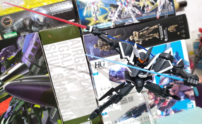 HG 1/144 格拉汉姆专用联合旗帜式特装型Ⅱ（GN旗帜式）