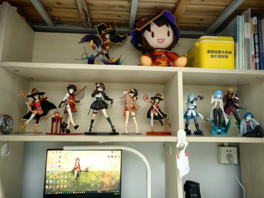 为美好世界献上祝福 第三季 Fuwa Petit可爱软绵绵玩偶 惠惠 L尺寸