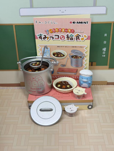 开饭啦！角落小伙伴的校园饭菜♪