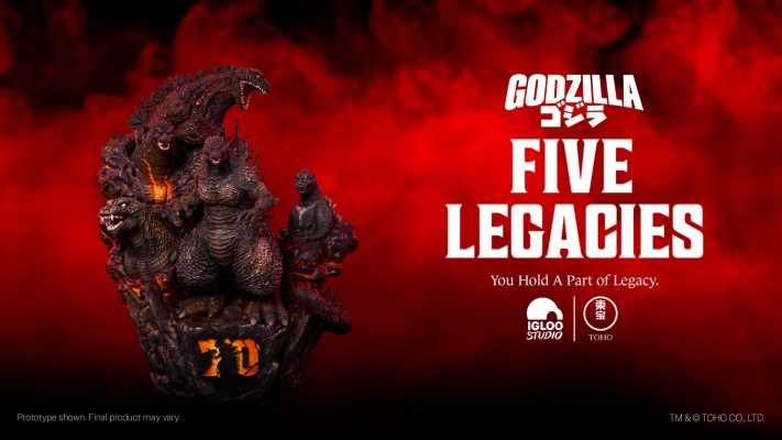 哥斯拉 五大遗产 全彩版