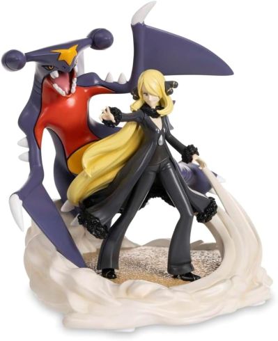 宝可梦 竹兰＆烈咬陆鲨 训练家手办