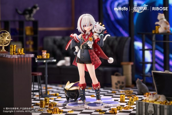 RISE UP+系列 崩坏：星穹铁道 小不点猫猫系列手办 托帕 与 账账