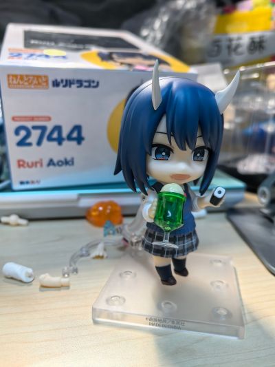 粘土人#2744 琉璃龙龙 青木琉璃