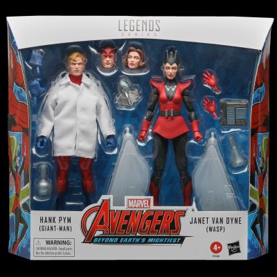 漫威传奇系列 汉克·皮姆（蚁人）与 珍妮特·范·戴因（黄蜂女）