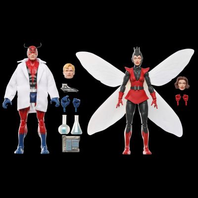 漫威传奇系列 汉克·皮姆（蚁人）与 珍妮特·范·戴因（黄蜂女）