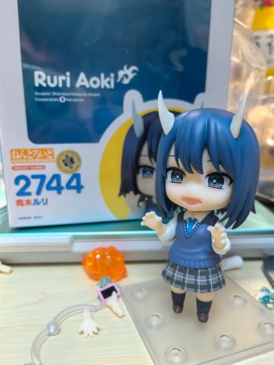 粘土人#2744 琉璃龙龙 青木琉璃