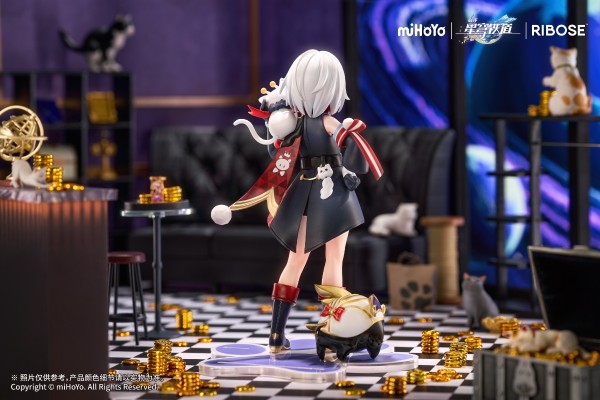 RISE UP+系列 崩坏：星穹铁道 小不点猫猫系列手办 托帕 与 账账