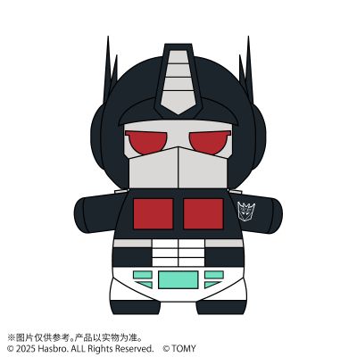 Mochibots 变形金刚 毛绒玩偶 暗天陨