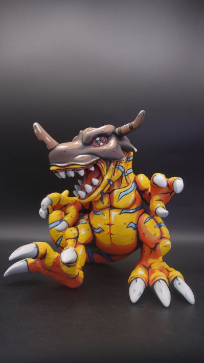 GEM系列 数码宝贝 暴龙兽 与 八神太一