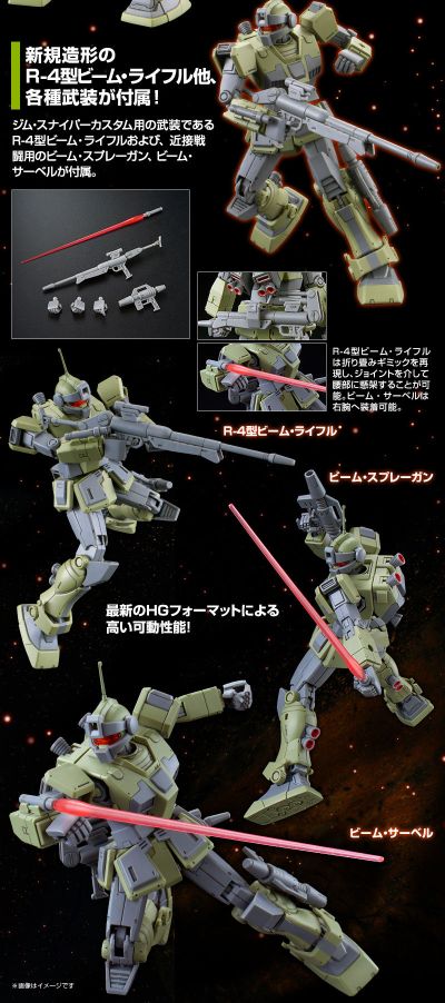 HG 1/144  RGM-79SC 狙击特装型吉姆