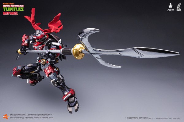 MechaHeat系列 合金机甲 忍者龟 拉斐尔 40周年纪念版 赤煞