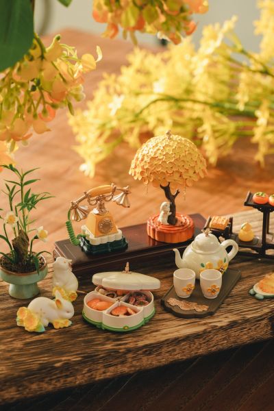 微缩道具 中秋桂兔雅集系列