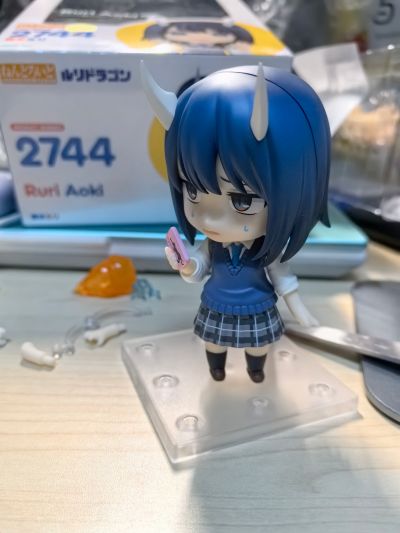 粘土人#2744 琉璃龙龙 青木琉璃