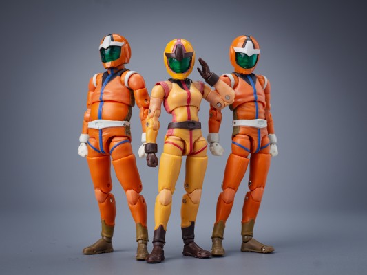 GMG系列 机动战士高达 地球联邦军04、05 普通军服士兵,地球联邦军06 塞拉·玛斯