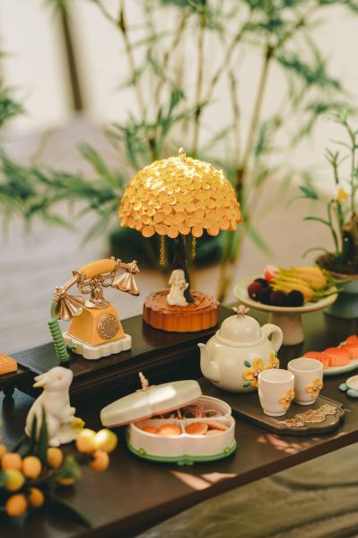 微缩道具 中秋桂兔雅集系列