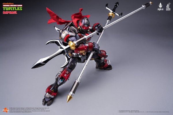 MechaHeat系列 合金机甲 忍者龟 拉斐尔 40周年纪念版 赤煞