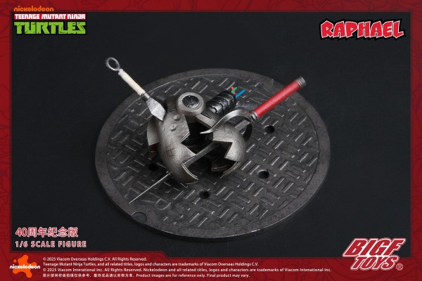 忍者龟 拉斐尔 40周年纪念款