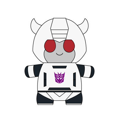 Mochibots 变形金刚 毛绒玩偶 杀人蜂