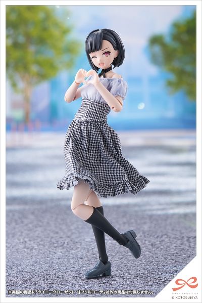 创彩少女庭园 小衣橱 褶边裙穿搭